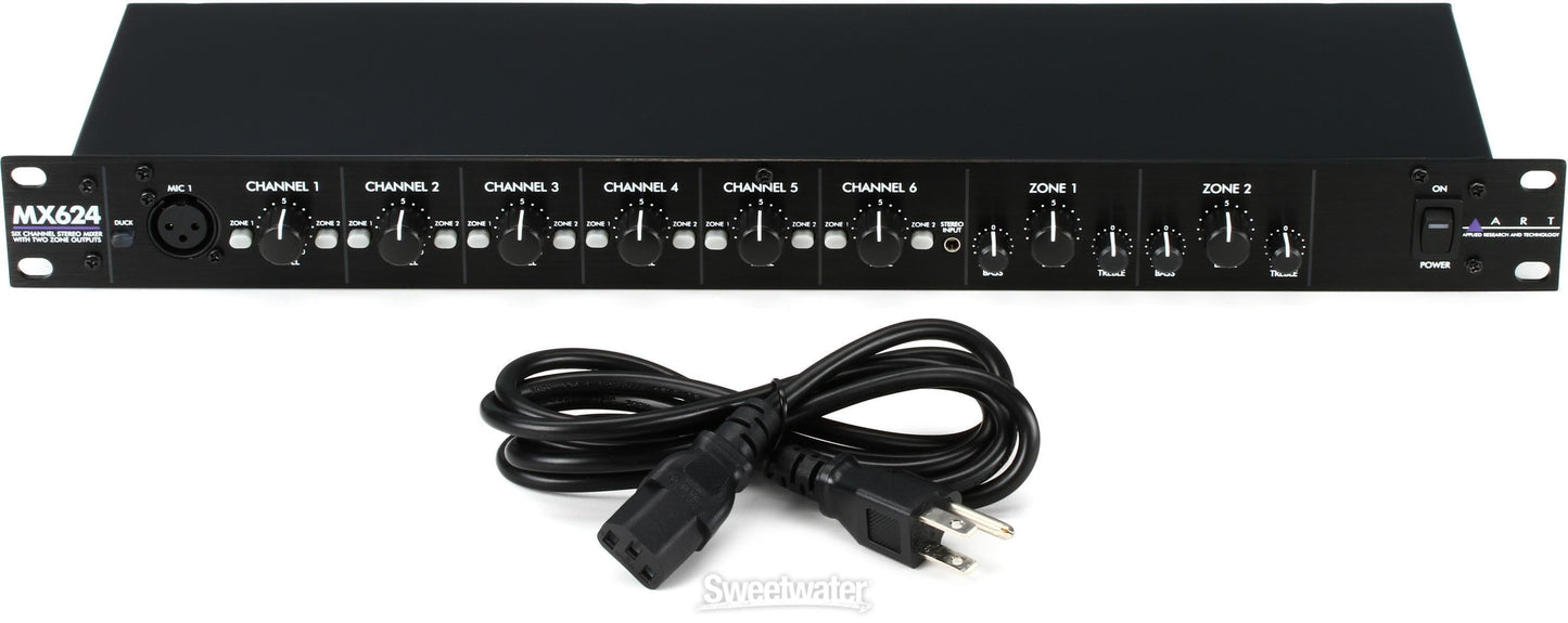 MX624 6ch 2 Zone Mixier