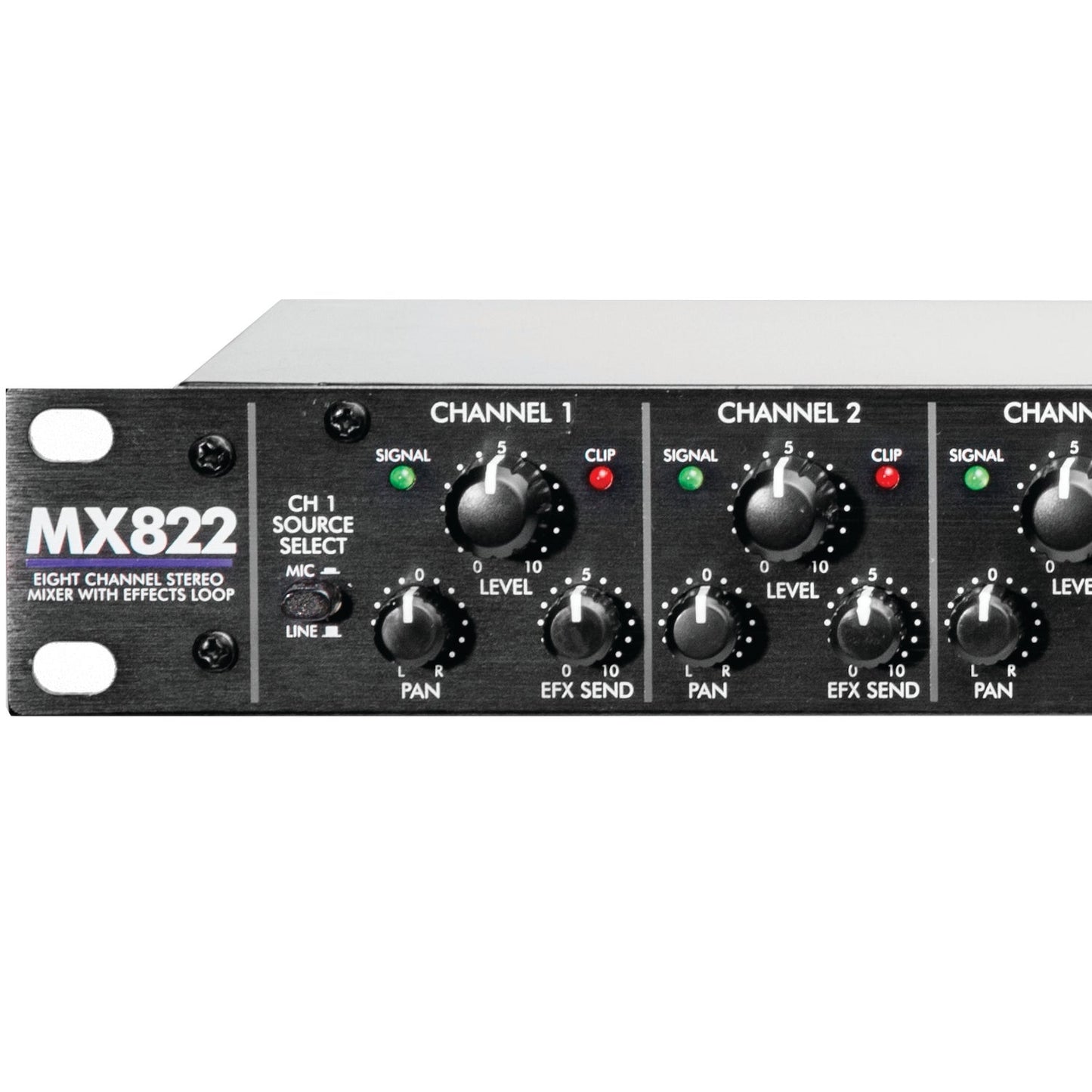 MX822 8ch Mixer w/エフェクトループ