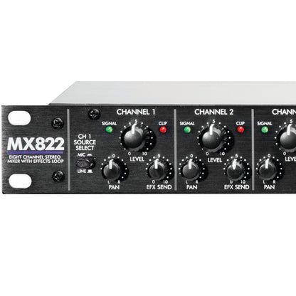 MX822 8ch Mixer w/エフェクトループ