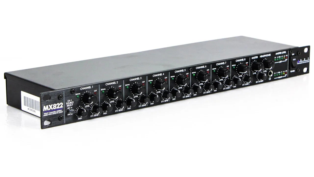 MX822 8ch Mixer w/エフェクトループ