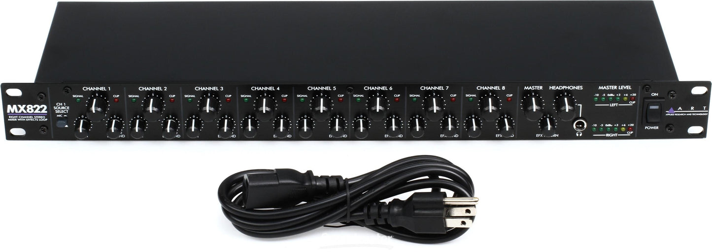 MX822 8ch Mixer w/エフェクトループ