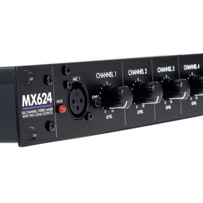 MX624 6ch 2 Zone Mixier