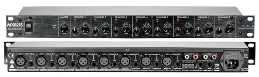 MX821S 8ch Mixer w/Stereo Out